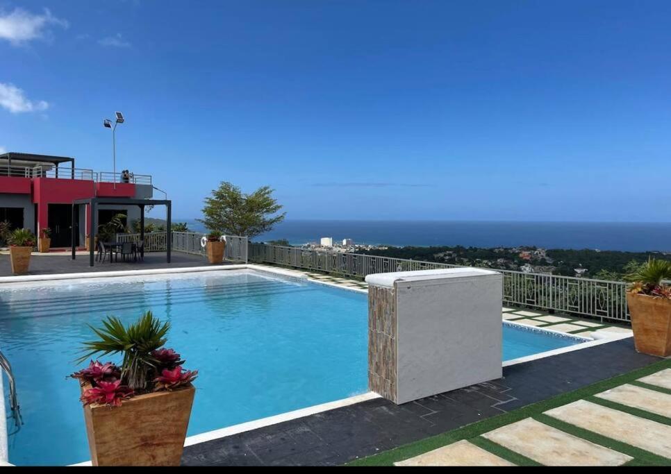 Villa La Rosa With Spectacular View Of Ocho Rios Buitenkant foto